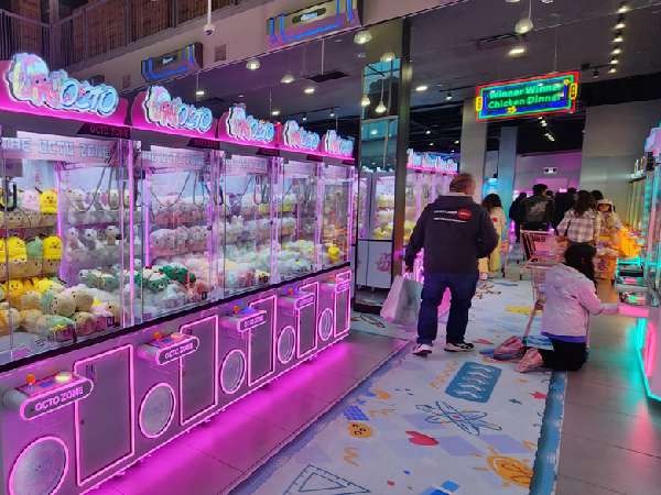 A claw machine store in Toronto