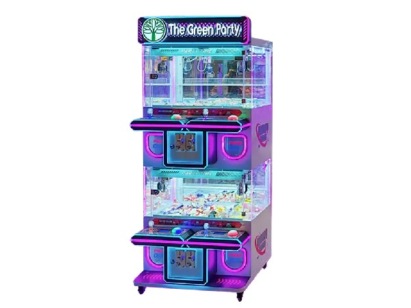 Dual-player claw machine by GM Arcade