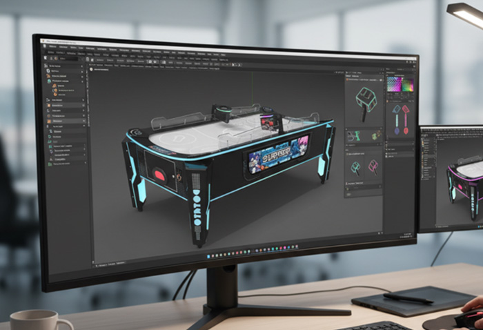 Custom Air Hockey for Your Arcade