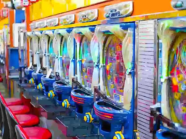 Pinball is very popular in Japan