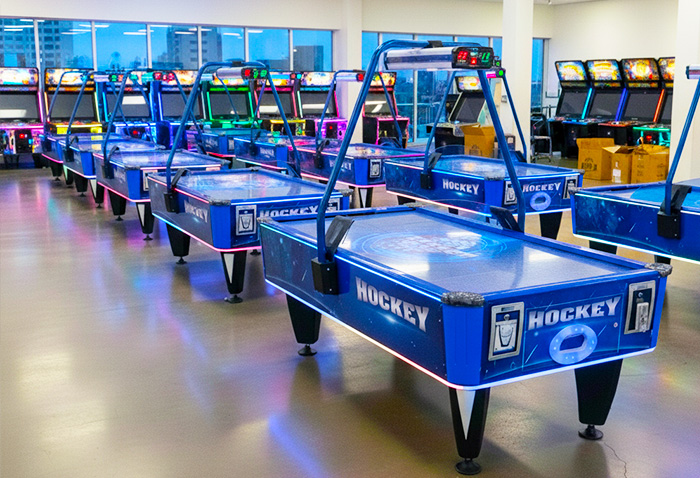 air hockey arcade machine - GM arcade