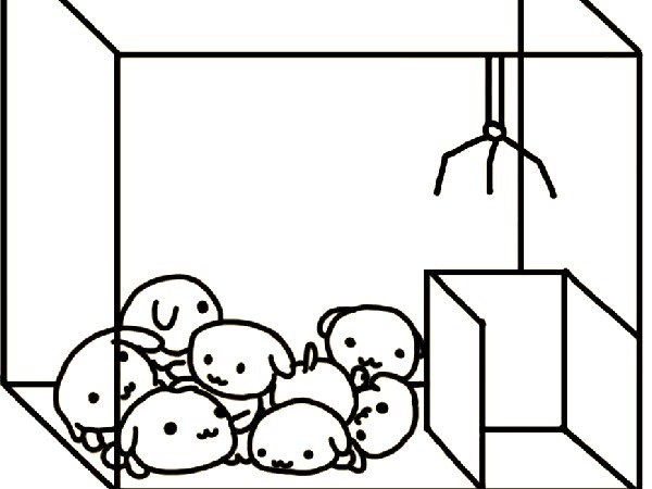 Avoid toys that are tightly packed or stuck in corners